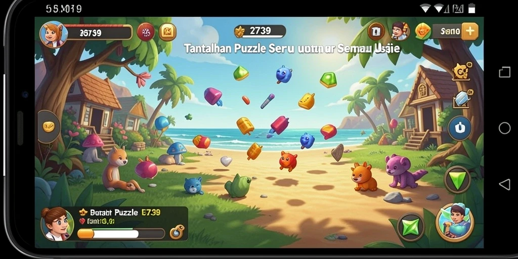 Tampilan gameplay <strong>2739</strong> yang menantang dan seru.