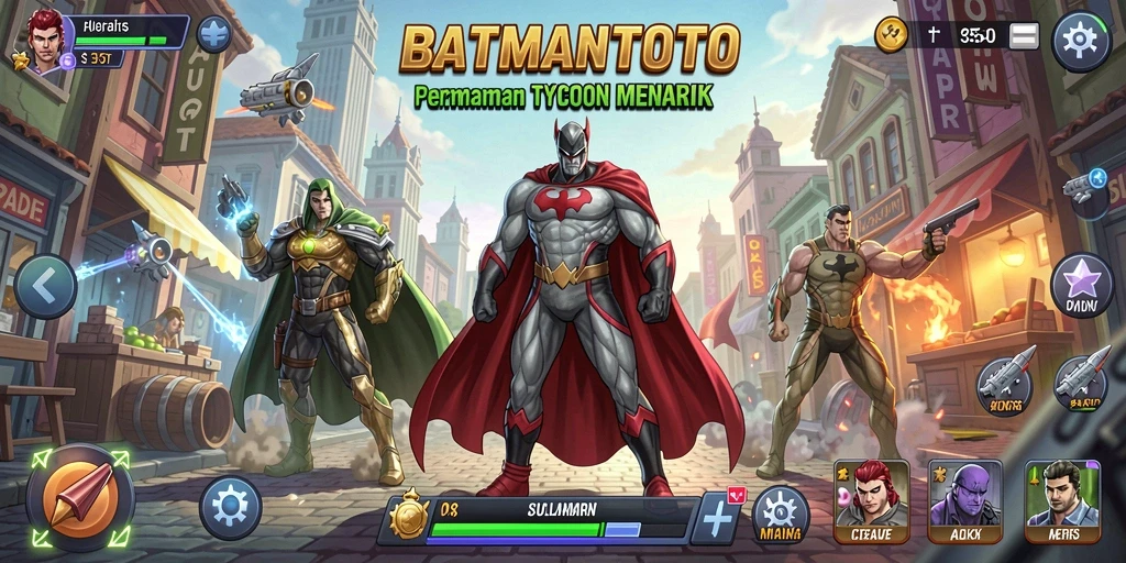 Gameplay BATMANTOTO yang menegangkan dan strategis.