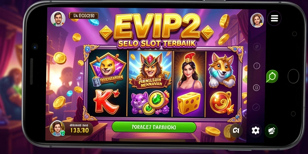 Screenshot gameplay <strong>EVIP2</strong> menunjukkan pengalaman slot yang menarik dan interaktif.