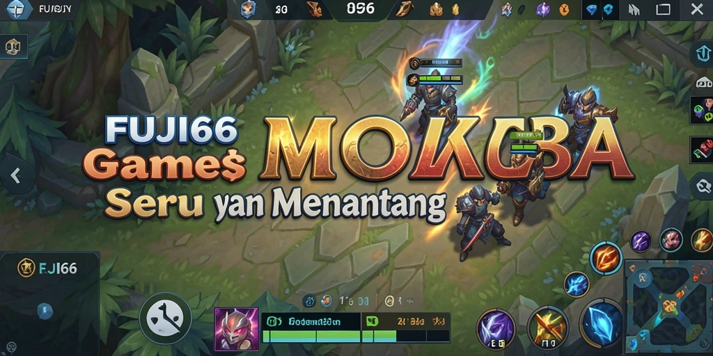 Gameplay MOBA yang dinamis dan menarik dari FUJI66.