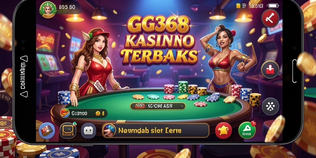 Tampilan gameplay menarik dari aplikasi kasino GG368.
