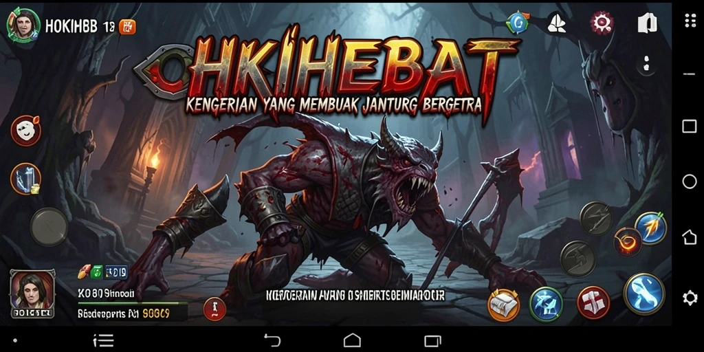 Gameplay HOKIHEBAT yang mencekam dengan atmosfer Horror yang menggigit.