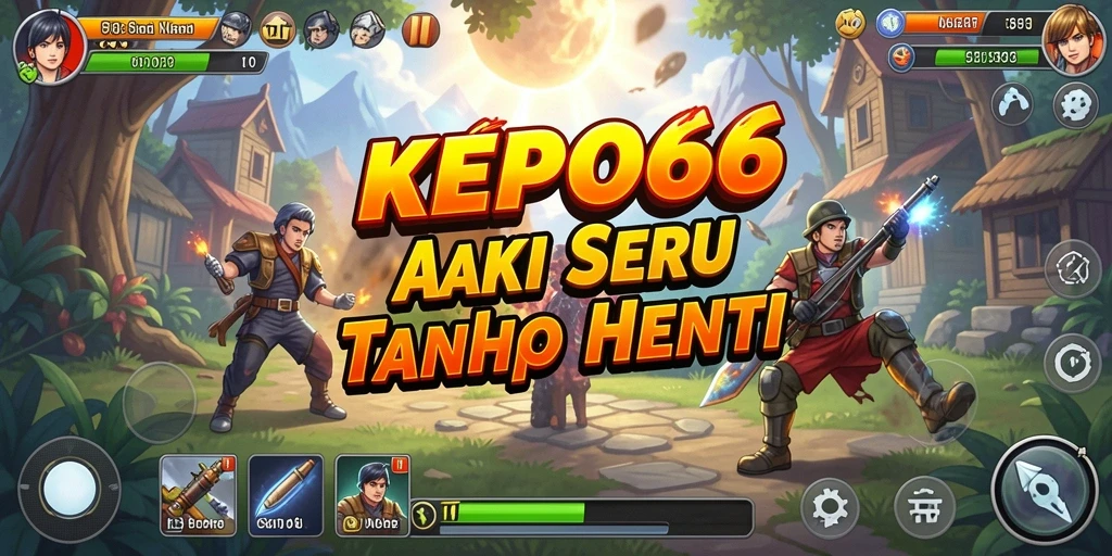 Tampilan gameplay seru dari KEPO66 yang penuh aksi.