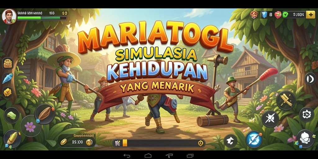 Tampilan gameplay menarik dari MARIATOGL dengan berbagai fitur interaktif.