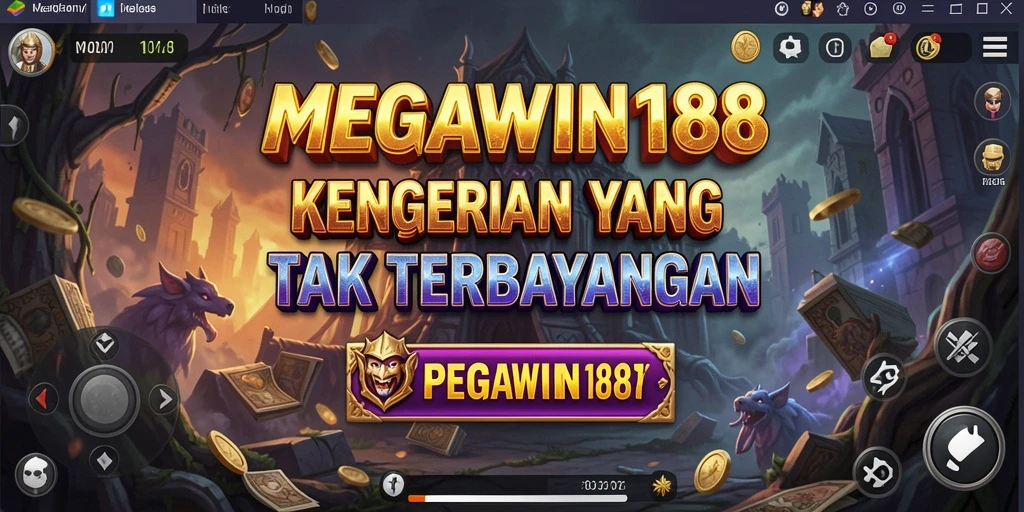 Tampilan gameplay MEGAWIN188 yang menegangkan dan penuh kengerian.