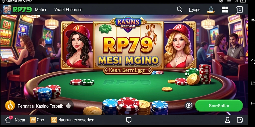 Tampilan menarik dari gameplay Kasino di RP79 yang memberikan keseruan.