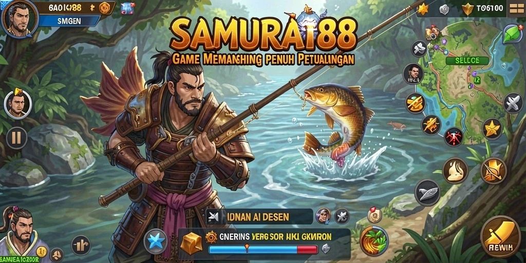 Tangkapan ikan yang menakjubkan dalam SAMURAI88.