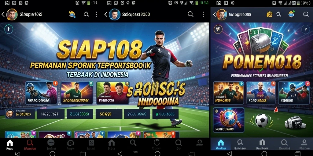 Tampilan screenshot SIAP108 menampilkan pengalaman sportsbook yang seru.