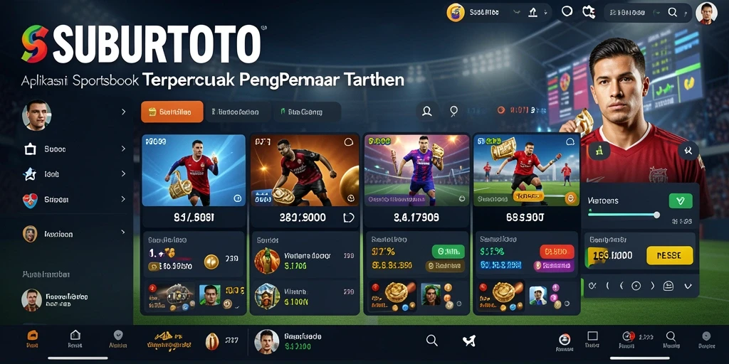 Tangkapan layar menunjukkan gameplay seru di SUBURTOTO Sportsbook.