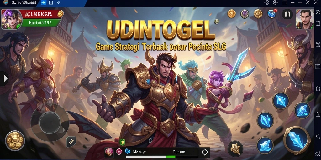 Tampilan menarik dan gameplay menantang di UDINTOGEL.