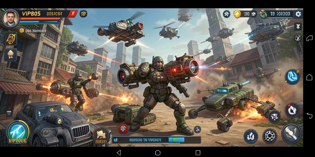 Tampilan gameplay VIP805 yang menegangkan dan strategis.