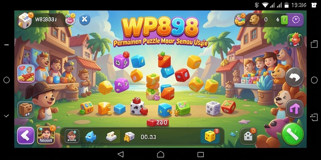 Tanggapan visual gameplay WP888 yang mengasyikkan dan penuh tantangan.